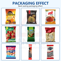 Machine d'emballage alimentaire verticale multifonctionnelle automatique pour petits morceaux de raisins OEM 10-100g