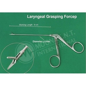 Ensemble de 3 pinces laryngées ORL les plus vendues, réutilisables, en acier inoxydable, kit d'instruments chirurgicaux - Product Image 4