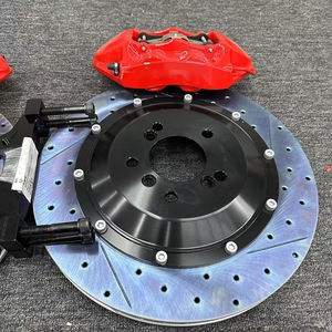 Kit de frein à disque à étrier à gros freinage rouge à 6 pistons 380 mm et à 4 pistons 355 mm, à 2 pièces, pour <span class=keywords><strong>Audi</strong></span> A5 A6 A7 A8 D4 S3 8l S5 S6 S7 <span class=keywords><strong>RS</strong></span> <span class=keywords><strong>TT</strong></span> - Product Image 2