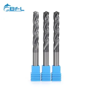 BFL Solid Carbide Twist Drill Bit With Internal Coolant Hole Tungsten Drill Bit Cnc Router Bits