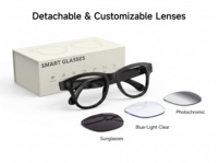 Nouvelles lunettes intelligentes M02 ProMax, photographie 13MP, enregistrement vidéo 4K, traduction IA, stabilisation EIS, étui de charge en cuir véritable