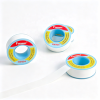 Ruban d'étanchéité en PTFE vierge FW904 15mm x 0.1mm x 15m pour tuyaux de gaz naturel/GPL, anti-fuite, service de découpe par moulage par injection