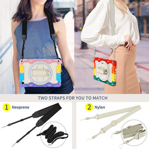 Étui de protection antichoc pour <span class=keywords><strong>tablette</strong></span> <span class=keywords><strong>Lenovo</strong></span> M9 Armor, support, sangle de main et d'épaule en silicone, <span class=keywords><strong>pochette</strong></span> pour <span class=keywords><strong>Lenovo</strong></span> Tab M9 9 pouces - Product Image 5