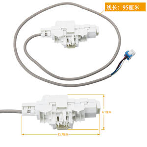 Verrou de porte de machine à laver DC34-00025E, pièce électrique en plastique 12 V pour lave-linge et sèche-linge Samsung - Product Image 3