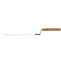 AUSONIA Imker-Messer Bienenzucht-Werkzeug mit Gezackter Klinge Entdeckelungsmesser Honigschaber 41 cm