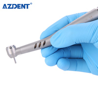 Pièce à main dentaire Azdent Joydental E-generator LED haute vitesse avec tête à couple et roulement en céramique, corps en acier inoxydable