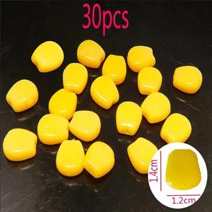 Perles flottantes pour la pêche à la carpe, appâts souples aromatisés au maïs jaune, boules flottantes en silicone, accessoires, 30 pièces, rivière, lac, ruisseau - Product Image 5