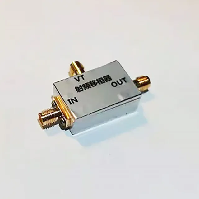 6Ghz-15Ghz RF Phase Shifter X-band Ku Band Voltage Controlled Phase Shifter Control signal Phase for Radio Radar, Communication
