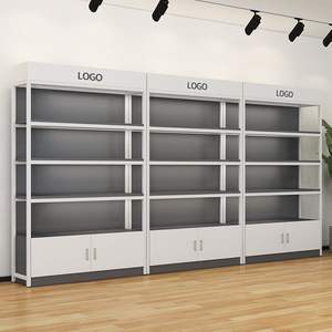 מתלים תצוגה רב שכבתית עבור מכוני קוסמטיקה-ארונות אחסון מדף עבור דגימות אלכוהול טבק - Product Image 4