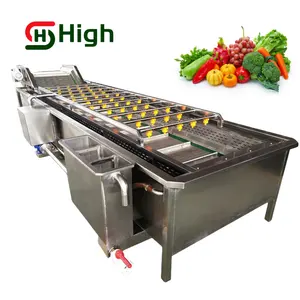 Automatic water cycle fruit and vegetable washing machine pickled vegetables to salt cleaning equipment