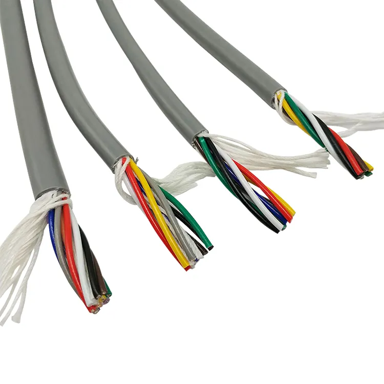 Hersteller 4 \ 6 \ 10 \ 16 Kern RVVP Power Data Shield Kabel Multicore Flexible Steuer kabel liyy yy ysly 7 Line Elektrokabel