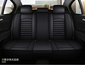 Juego Completo de Fundas de Asiento de Cuero PU, Alfombrilla para Maletero, Accesorio <span class=keywords><strong>Interior</strong></span> Universal para VW Tiguan L 2010 <span class=keywords><strong>R</strong></span> <span class=keywords><strong>Line</strong></span> MK2 2017-2024 2025, Piezas de Automóvil - Product Image 4