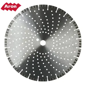 Aron Professional Hersteller Laser geschweißte Wand säge Granit Sägeblatt Maschinen schneiden Beton Diamant Sägeblatt