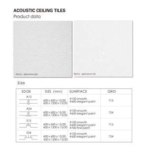Classe A resistente ao fogo Tetos Fábrica Chinesa 600x600 Fireproof Home Theater Studio Soundproof Espuma Acústica Rock Wool <span class=keywords><strong>Noise</strong></span> - Product Image 6