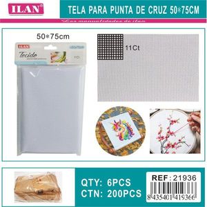 Toile à broder Ilan Cross Stitch 50x75 cm 11 CT pour broderie - Product Image 3