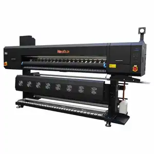 Best Price 4 heads I3200 6 hands 8hands sublimation textile printer Eco solvent printer Large Format Printer