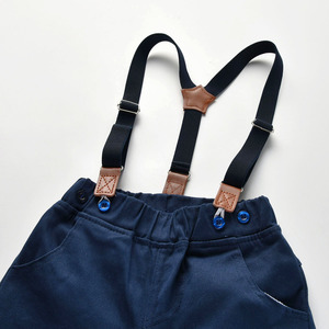 Vêtements de loisirs pour enfants, ensembles de pantalons à bretelles pour bébés garçons, vente en gros - Product Image 5