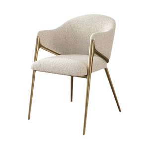 Tavolo da pranzo personalizzabile e sedia in acciaio al carbonio <span class=keywords><strong>oro</strong></span> <span class=keywords><strong>piedi</strong></span> ristorante Hotel sedia in velluto semplice sedia moderna per il tempo libero - Product Image 5