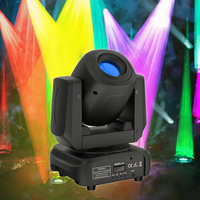 Projecteur de scène à tête mobile Gobo 85W RGBW DMX512 LED IP33 pour KTV DJ Beam Disco Show Party Spot
