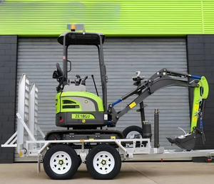 Offres de réduction <span class=keywords><strong>Mini</strong></span>-excavatrice ZE20G avec une capacité de godet de 0,04 m³, configuration haut de gamme et prix avantageux, multifonctionnelle - Product Image 6