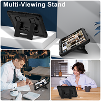Nouveaux Designs Kickstand Tablet Cover Cases pour Samsung Galaxy Tab A9 11 Pouces Bandoulière Caméra Drop