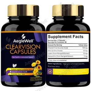 エーグルウェル ルテイン＆ゼアキサンチン カプセル プレミアムアイヘルスサプリメント 視力の明瞭さとブルーライト保護をサポート |   遺伝子組み換えでない - Product Image 3