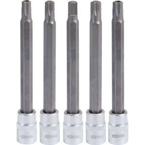 KS TOOLS-Jeu de 5 douilles pour airbag 140.2300 1/4 ''-EAN 4042146223857 CORPS ET FEUILLES MÉTALLIQUES - Product Image 2