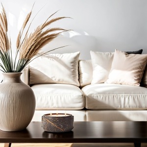 Candela rotonda in oro con motivo in marmo di fabbrica con coperchio portagioie portapenne vaso succulento candela per aromaterapia - Product Image 4