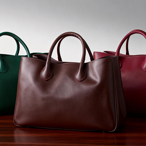 Bolso con forro suave, asas <span class=keywords><strong>de</strong></span> cuero, diseño con compartimentos, bolso <span class=keywords><strong>de</strong></span> gran capacidad para uso diario y ocasiones formales - Product Image 2