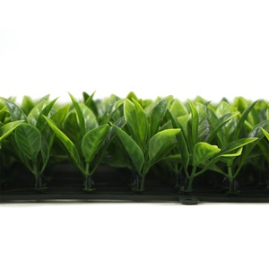 Chất Lượng Cao Phong Cách Mới Lá Trà Nhân Tạo Tường Xanh Dọc Vườn Hàng Rào Cho Trang Trí Sân Vườn Backdrop - Product Image 2