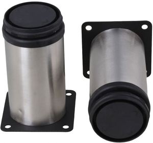 Offre Spéciale 2 pouces Nickel brossé pieds de meubles pour lit armoire canapé dans le salon hôpital atelier-Construction métallique durable - Product Image 1