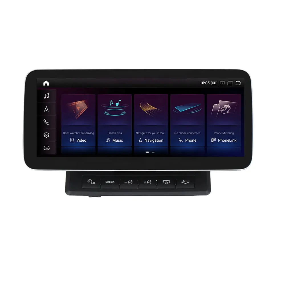 RUISO 12.5 "Qualcomm 680 araç Dvd oynatıcı Navi oynatıcı Audi A6 için A6L C6 2005-2011 CarPlay Android oto GPS monitör hepsi bir BT 4G DSP