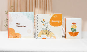 <span class=keywords><strong>Album</strong></span> de <span class=keywords><strong>scrapbooking</strong></span> personnalisé en papier imprimé écologique, couverture rigide, vente en gros, DIY - Product Image 6