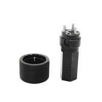 Golden vidar-DZCX6-00 de herramientas de inyector de combustible diésel para denso, herramienta de montaje y desmontaje con tres pines extra reemplazados