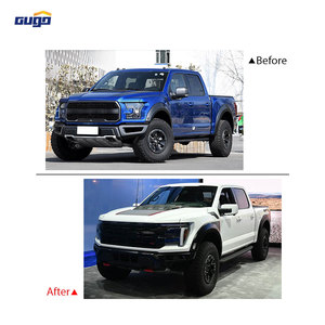 Gugo Raptor ชุดบอดี้ F150ปรับโฉมได้สไตล์ชุดแปลงกันชนหน้าสำหรับรถฟอร์ด2018 F150อัพเกรดเป็นชุดบอดี้2024 - Product Image 2