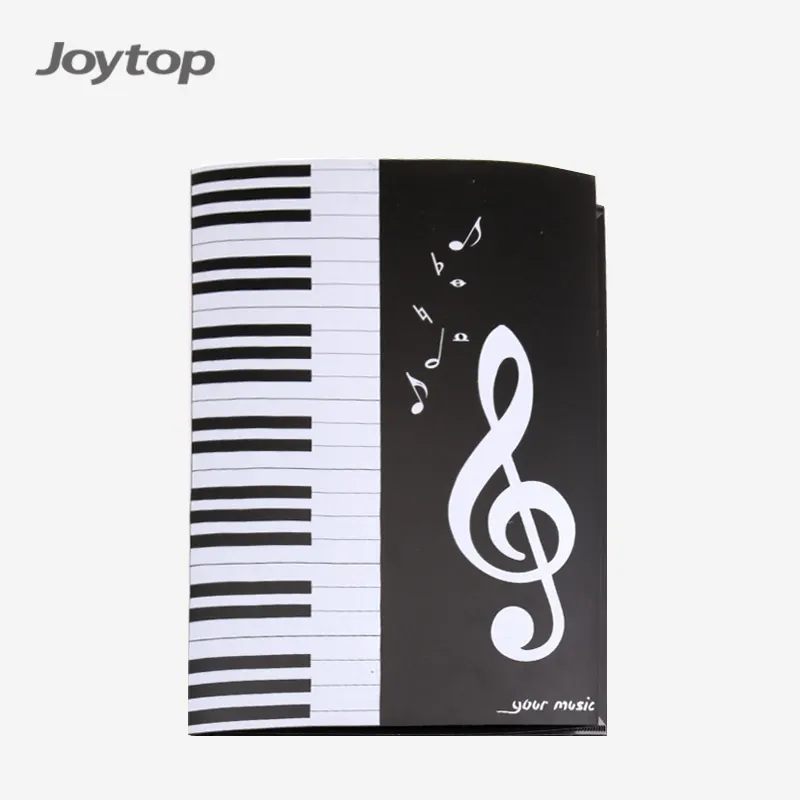 Joytop 도매 투명 포켓 방수 Pp 플라스틱 A4 시트 음악 디스플레이 책 파일 폴더