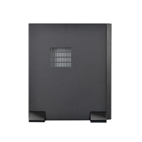 Gabinete de PC Mini ITX Sootoptek, Gabinete Delgado Personalizado para Computadora de Escritorio con Fuente de Alimentación ITX Personalizada