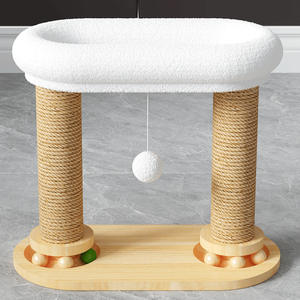 Katı ahşap kedi Scratcher & tırmanıcı-pikap oyuncak ile yerden tasarruf tasarımı, <span class=keywords><strong>Pet</strong></span> güvenli kedi mobilya - Product Image 4