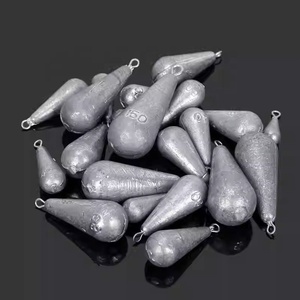 Plombs de pêche Cheburashka en fer tungstène de 1g à 300g avec hameçon Drop Shot et émerillon pour la pêche au bar en eau douce et en eau salée - Product Image 5