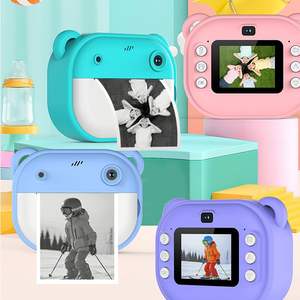Mini appareil photo numérique thermique pour enfants, impression instantanée, montre connectée, grand angle 180°, écran 2 pouces pour enfants - Product Image 3