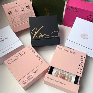 Joyero de película Logologo personalizado, bolsa de joyería y caja, cajón de regalo de lujo, joyero deslizante, embalaje - Product Image 2