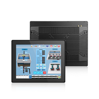 Monitor Sentuh Industri 15.6 Inci Panel PC Layar Sentuh Casing Aluminium Mendukung Sistem Operasi Windows Android Linux RS485 RJ45 RS232