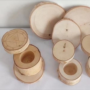 Original Birch Tree Wood Log Ring Pillow Gift Box Customized Dimension High Quality with Best Price
