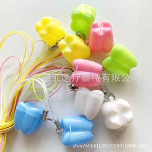 Soporte para dientes para niños, llavero con forma de corazón, caja de almacenamiento de dientes para bebés, organizador tipo gancho para uso doméstico - Product Image 3