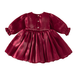 Vestito da Bambina Stile Principessa all'Ingrosso, Tessuto di Alta Qualità, <span class=keywords><strong>Elegante</strong></span> e Adorabile Body per Neonata, Tutina Personalizzata - Product Image 4
