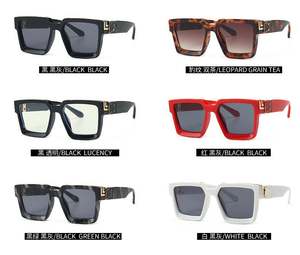 Gafas de Sol Personalizadas con Logotipo, Nuevas, Modernas, Vintage, para Hombre y Mujer, Montura Grande, Protección UV400, Cuadradas, Extra Grandes - Product Image 6