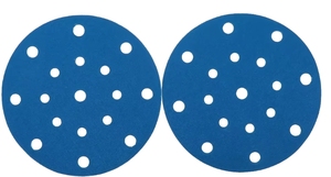 5 pouces 8 trous papier abrasif bleu papier abrasif disques abrasifs pour crochet et boucle <span class=keywords><strong>Festool</strong></span> <span class=keywords><strong>ponceuse</strong></span> - Product Image 2
