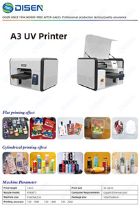 Máy tính để bàn Glass Acrylic in ấn AB dtf Máy xp600 i3200 mini nhỏ Định dạng YDM <span class=keywords><strong>A3</strong></span>/A4 Kích thước LED UV phẳng máy in - Product Image 5