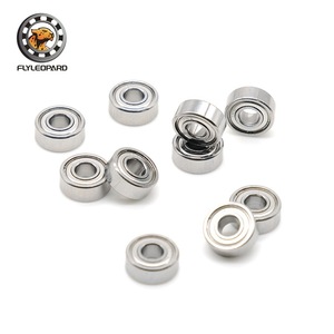 Roulements Flyleopard en acier inoxydable Smr104zz, roulements à billes de précision 4x10x4mm pour micromoteurs et modèles d'avions - Product Image 4