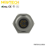Connecteur d'alimentation 7/8 à montage sur panneau arrière 3 4 5 6 broches, fabrication directe OEM, IP67, USB mâle automobile vers 4 BNC femelle IEC TRS 3